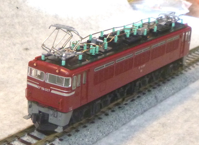 KATO EF70 1000番台入線: craftな毎日