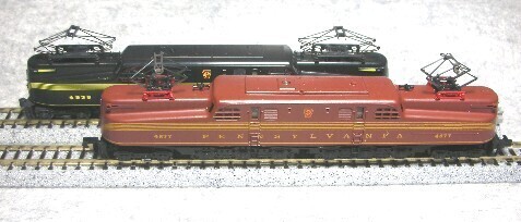 Nゲージ ペンシルバニア鉄道GG1型電気機関車 ARNOLD/RIVAROSSI Nゲージ】﻿KATO-USAのペンシルバニア鉄道GG1電気機関車を
